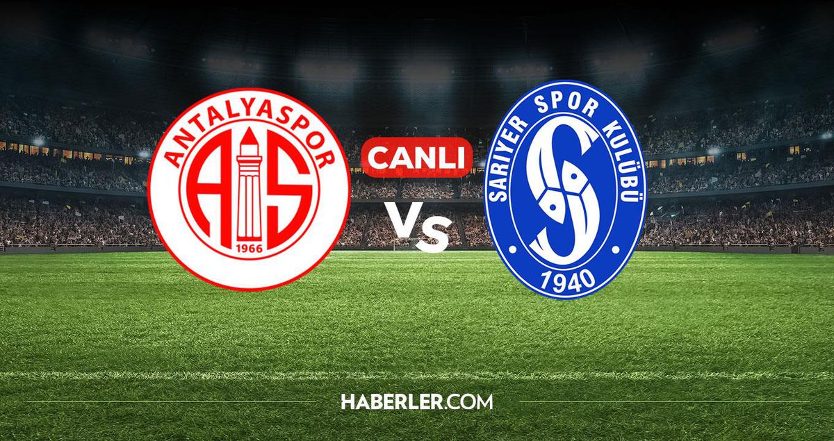 Antalyaspor Sarıyer CANLI nereden izlenir? Antalyaspor Sarıyer maçı hangi kanalda, nereden izlenir?