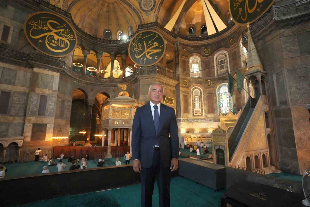 Ayasofya'da Tarihi Restorasyonun 3 Etabı Tamamlandı