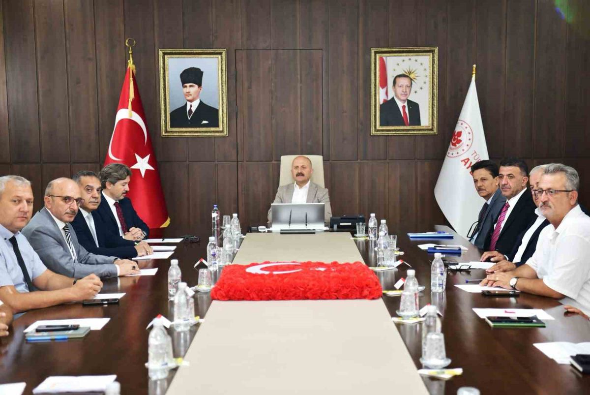 Aydın'da Toprak Koruma Kurulu Toplantısı Yapıldı