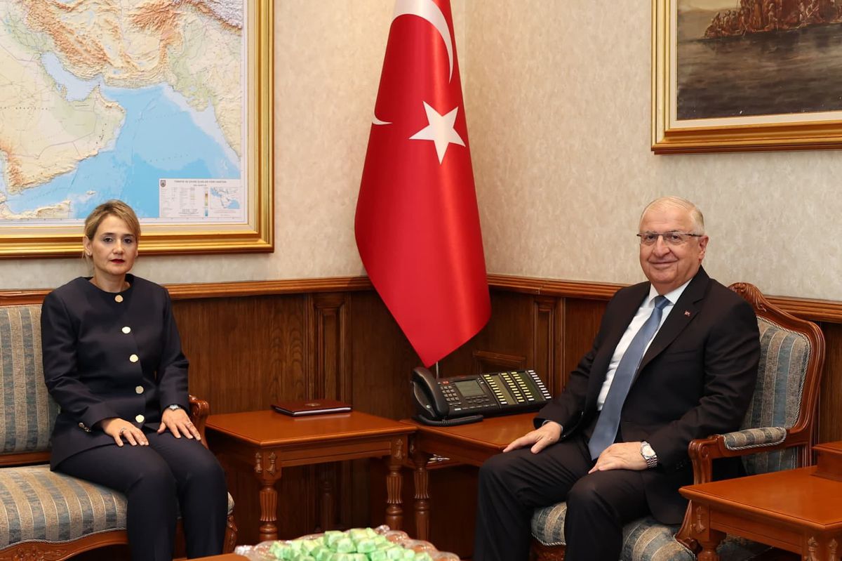 Bakan Güler, Kişinev Büyükelçisi Başaran'ı kabul etti