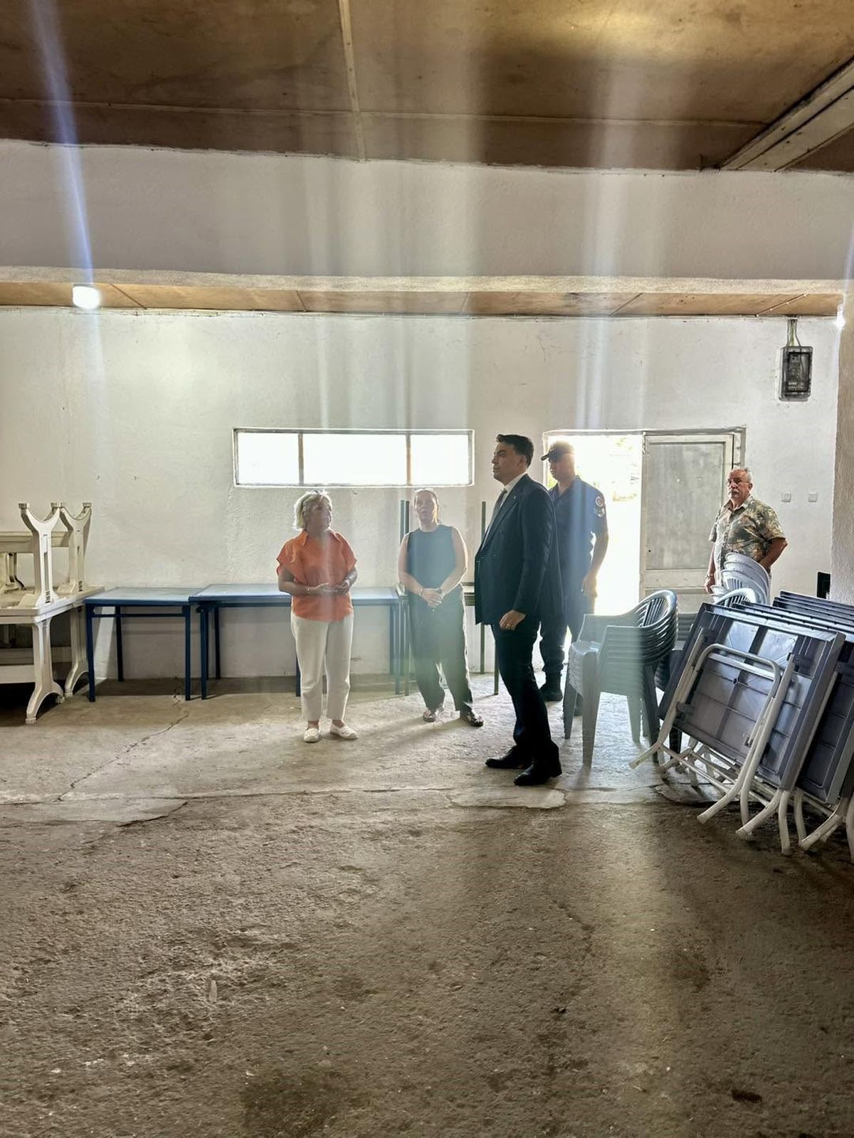 Pazaryeri Kaymakamı Demirköy'de Eski Yapıları İnceledi