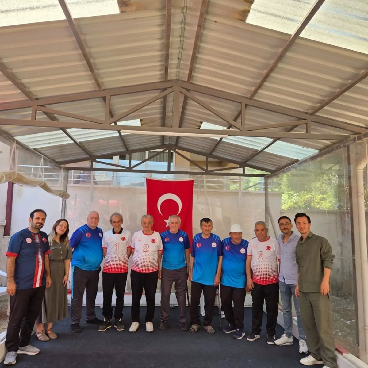 Bilecik'te Bocce Maçında Dostluk Kazandı