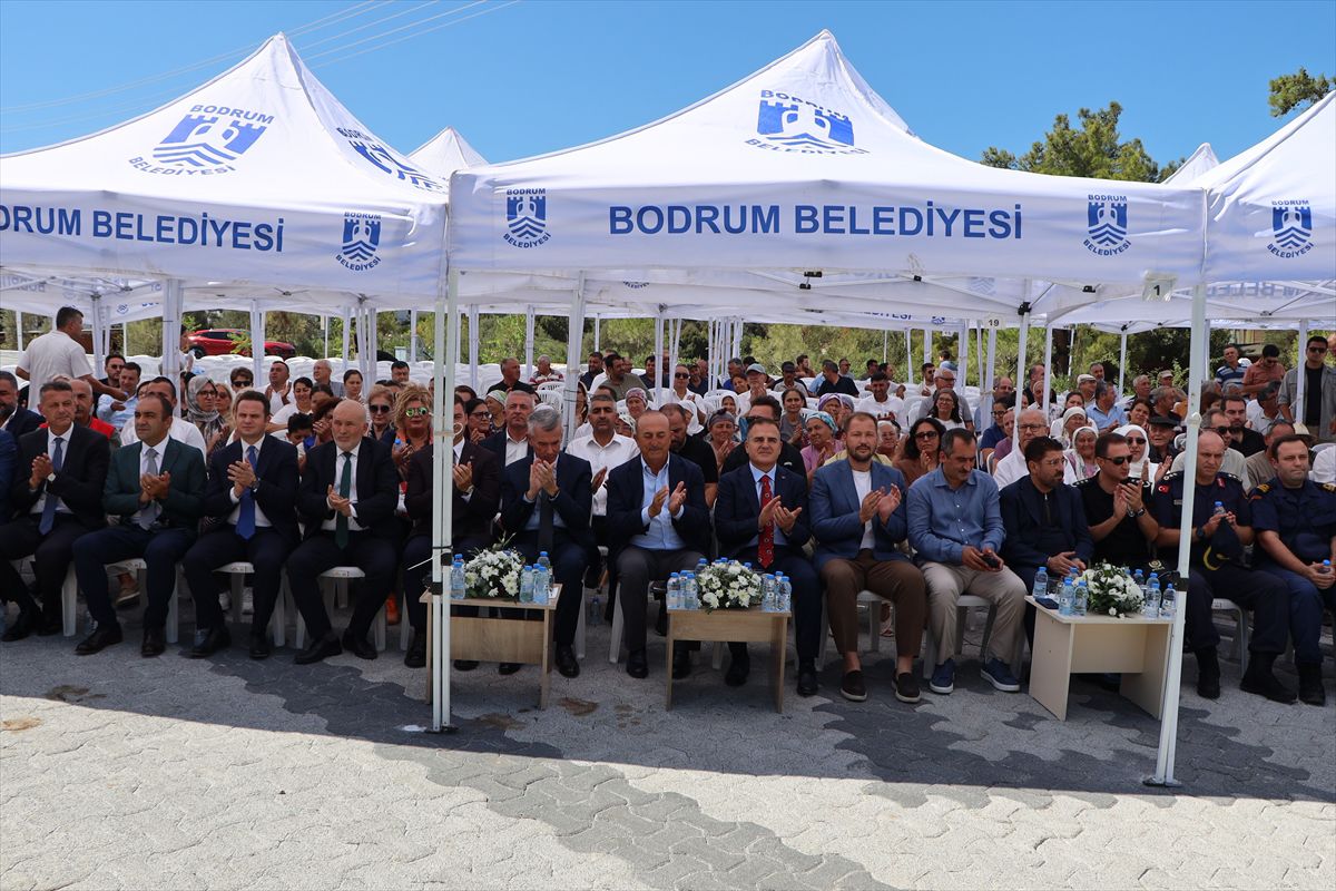 Bodrum'da Çamlık Camisi İbadete Açıldı