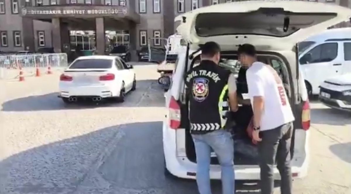 Diyarbakır'da makas atan 3 sürücüye büyük ceza