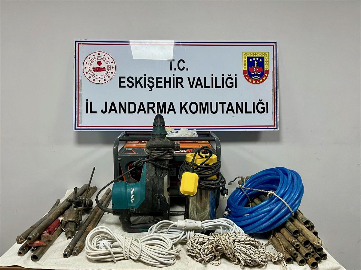 Odunpazarı'nda Kaçak Kazı Operasyonu