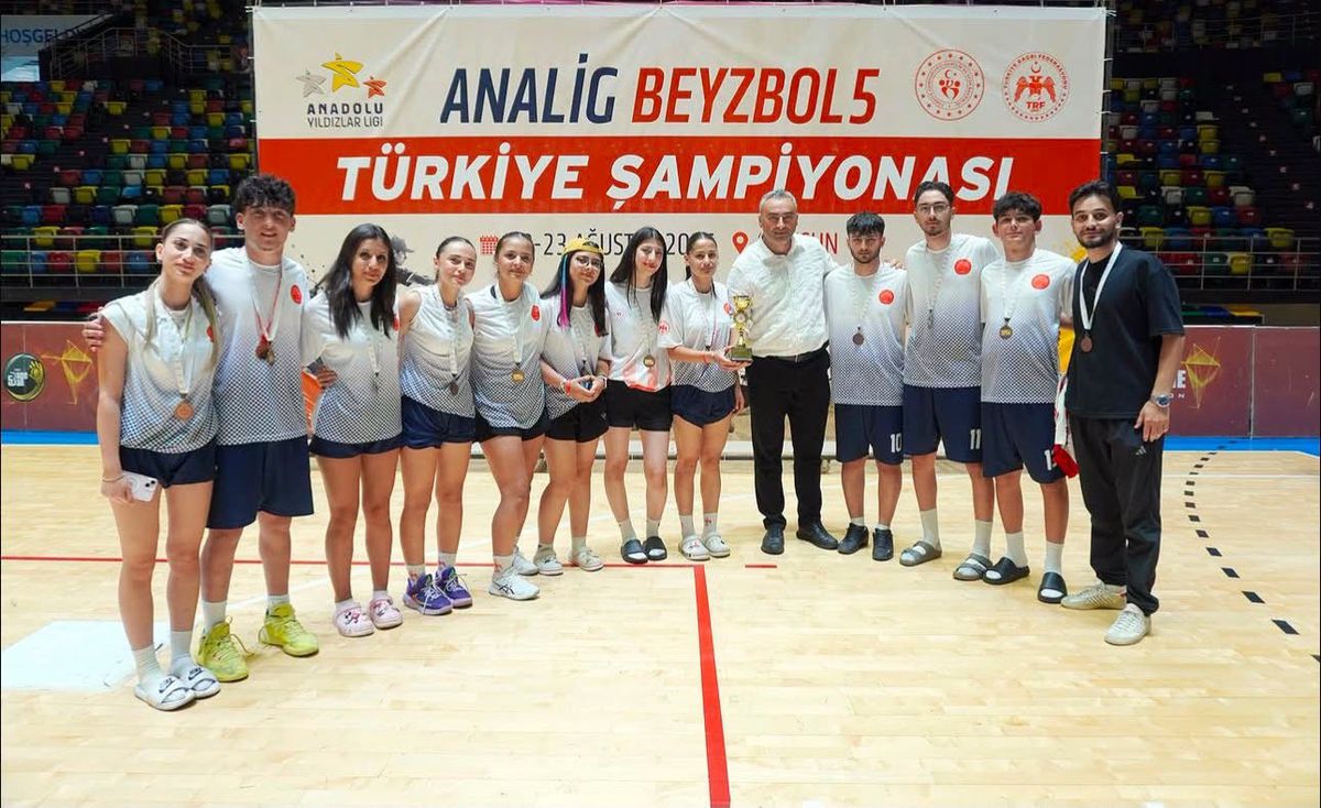 Kayseri ANALİG Beyzbol5 Takımı Türkiye Dördüncüsü Oldu