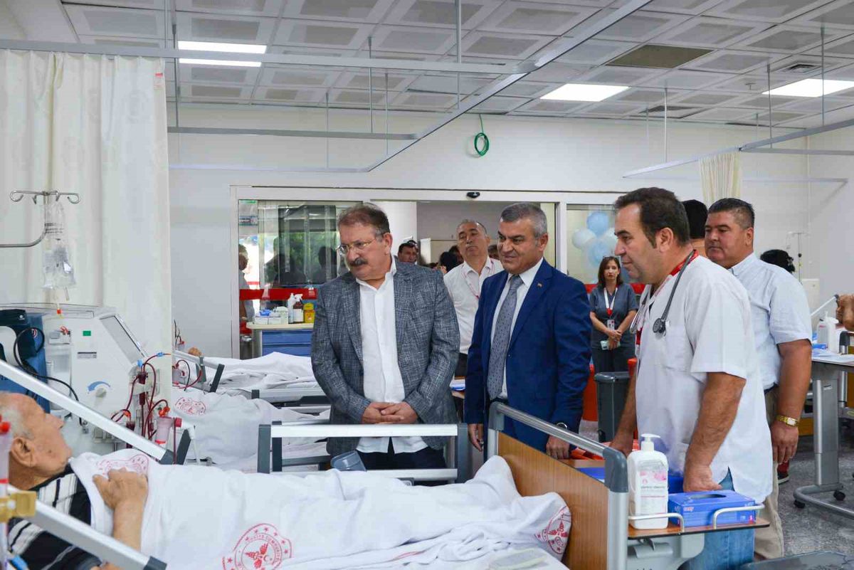 Kepez Devlet Hastanesi Diyaliz Merkezi Büyütülerek Hizmete Açıldı