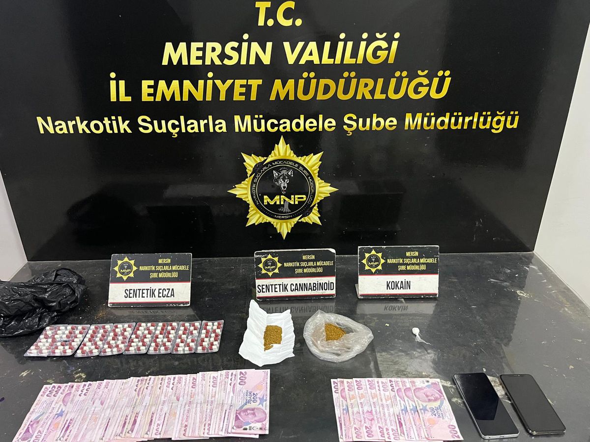 Mersin'de Torbacı Operasyonu: 3 Tutuklama
