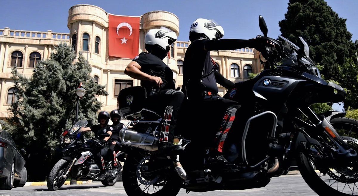 Nusaybin'de Motosikletli Polis Timleri Göreve Başladı