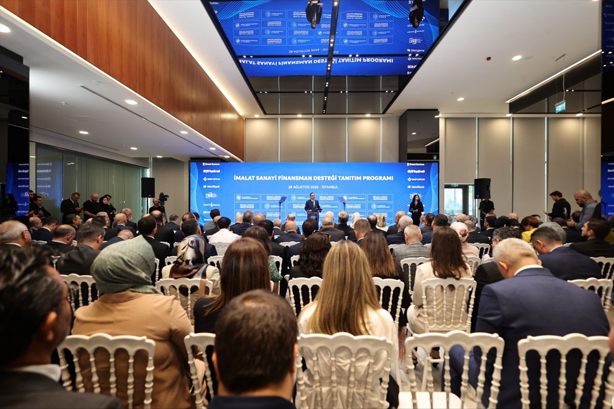 İmalat Sanayisine 250 Milyar Liralık Finansman Desteği