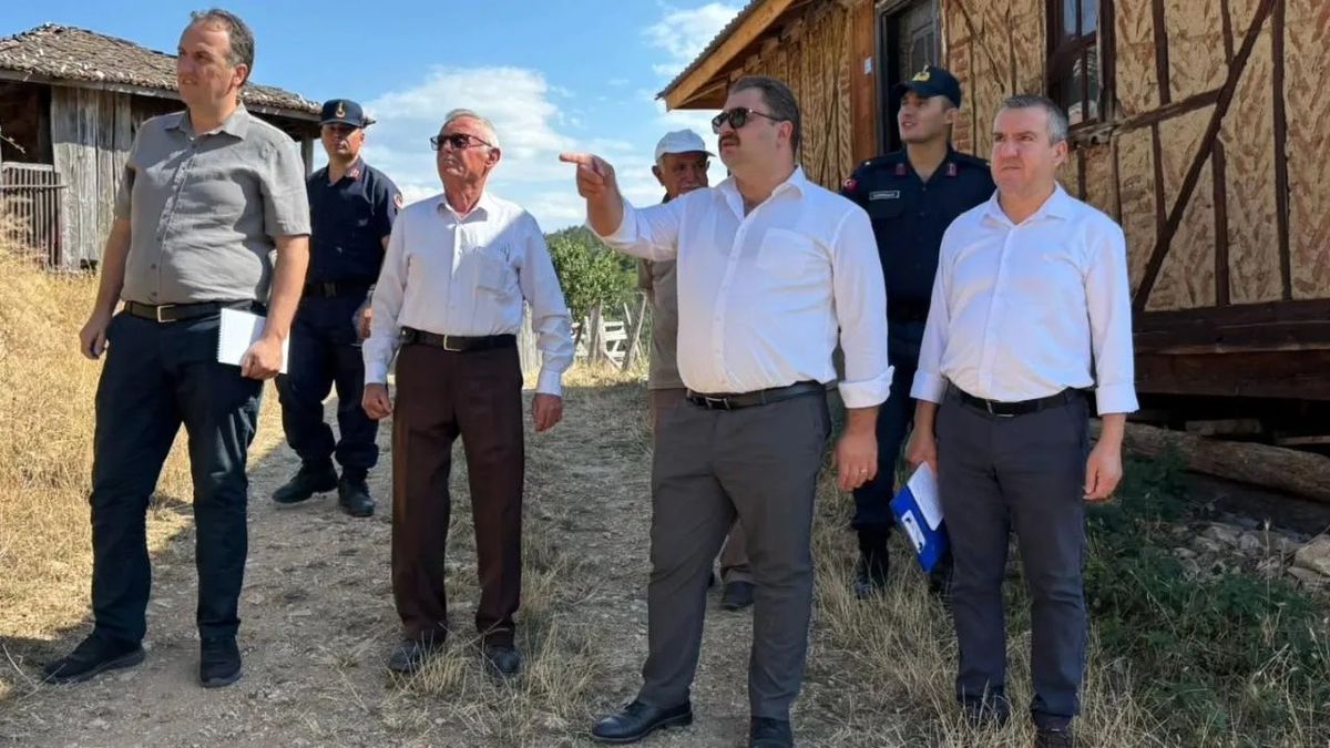 Kaymakam Göktaş'tan Çalpınar Köyü Ziyareti ve Asfalt Çalışmaları İncelemesi