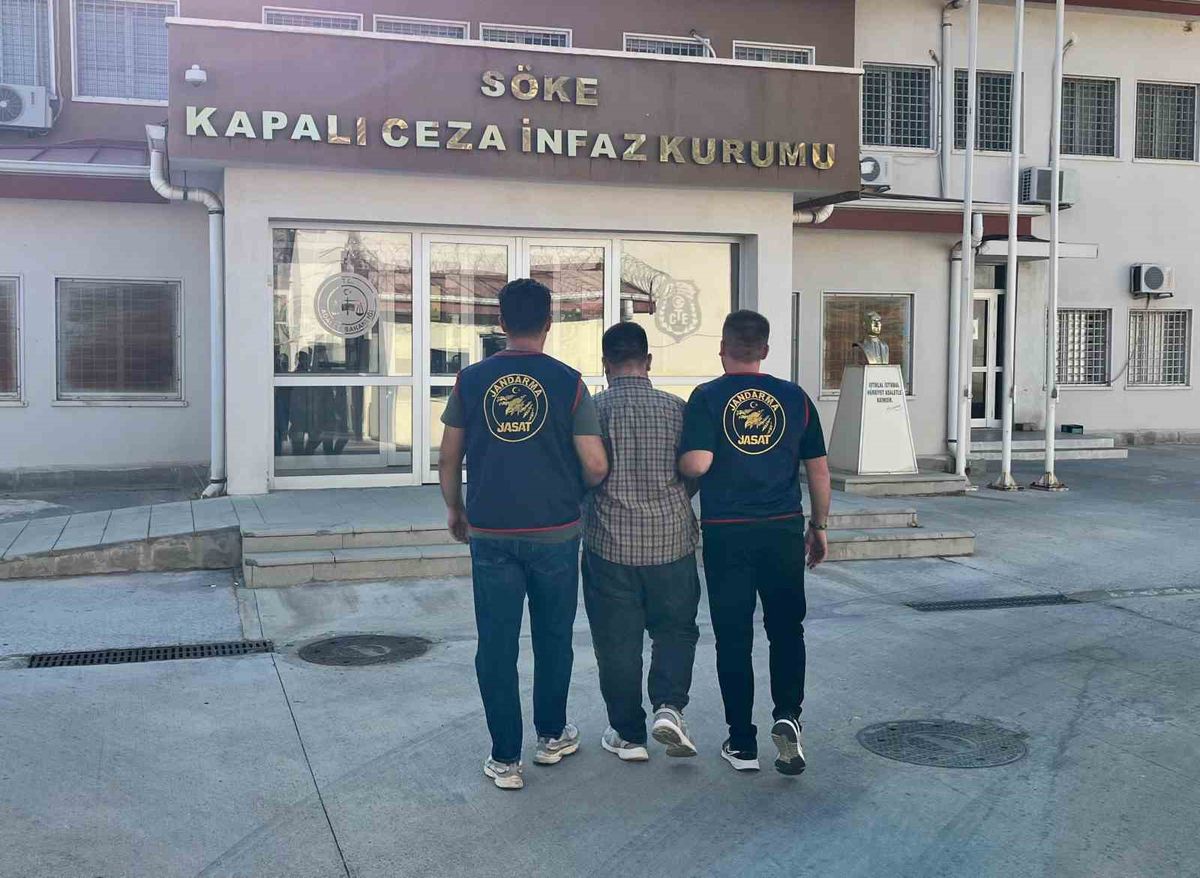 Söke'de 9 Yıl Kesinleşmiş Hapis Cezasıyla Aranan Hükümlü Yakalandı
