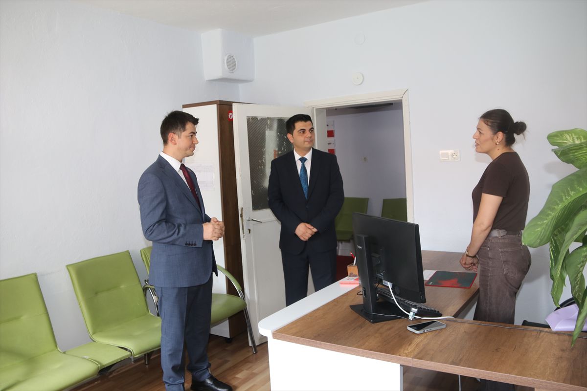 Taşova Kaymakamı'ndan kurum ziyareti