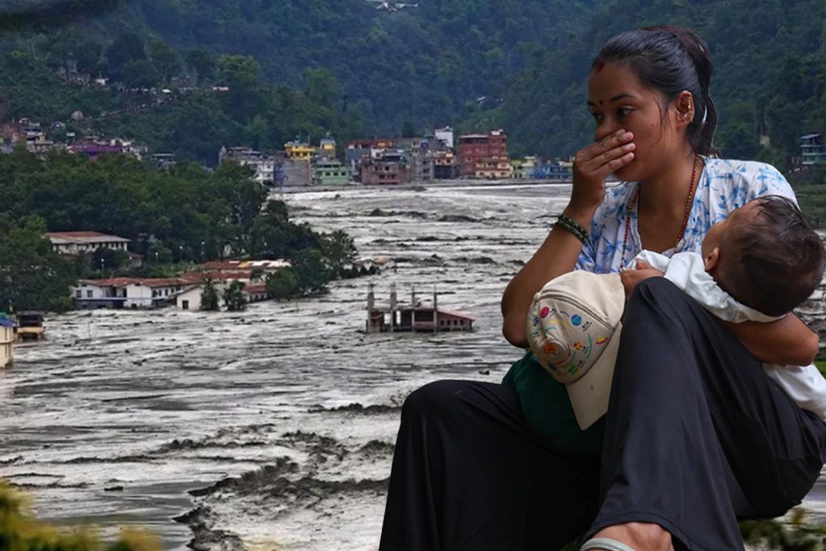 Tibet'te baraj patladı, sular Nepal'e doğru geliyor! Halka "Yükseklere kaçın" uyarısı