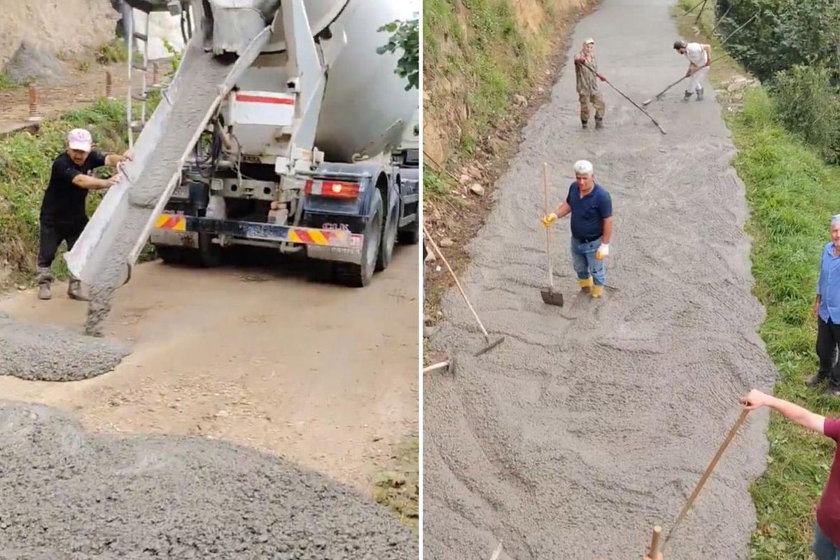 Trabzon'da kaydedilen bu görüntü büyük tartışma yarattı