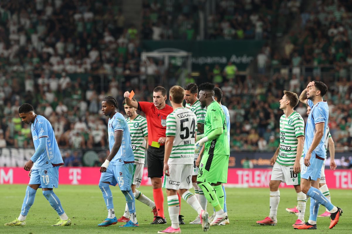 Trabzonspor Avrupa Ligi'ne Veda Etti: Ferencvaros Deplasmanında 4-0 Mağlubiyet