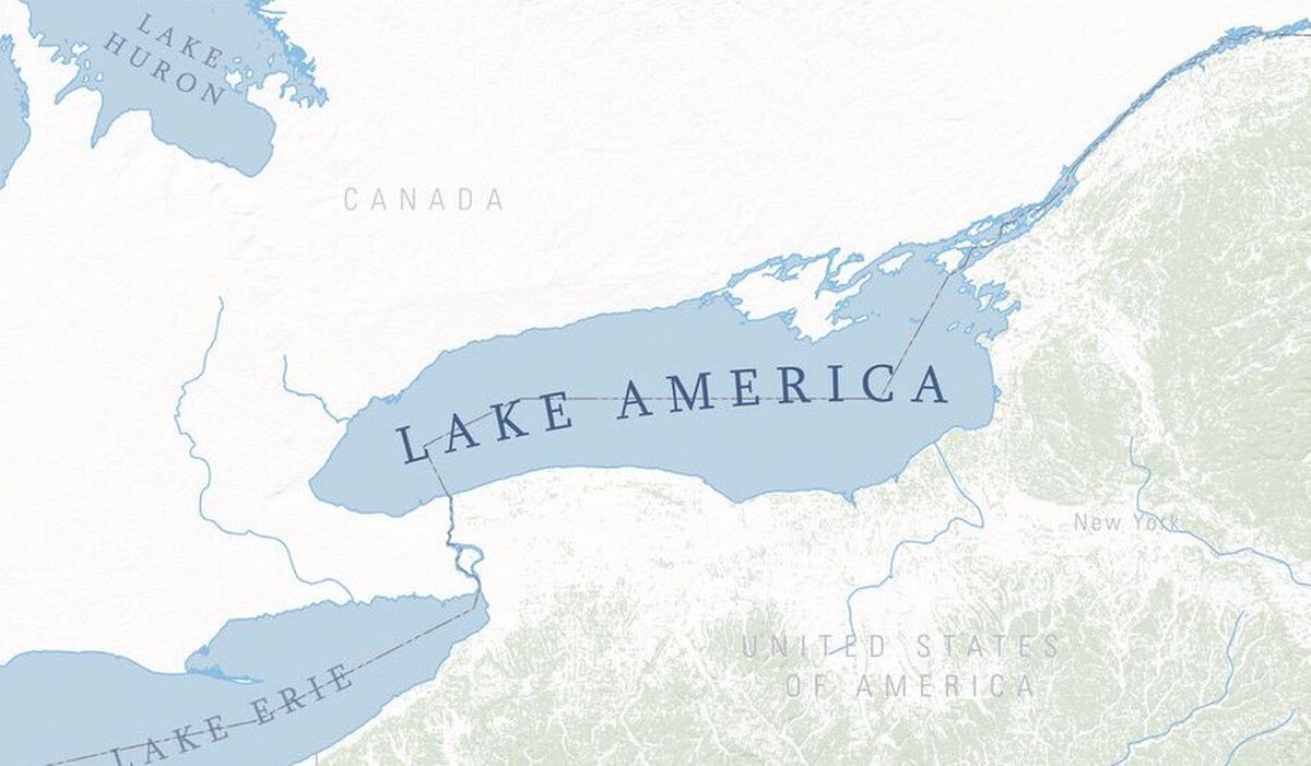 Trump, Ontario Gölü'nün adını 'Amerika Gölü' olarak değiştirdi
