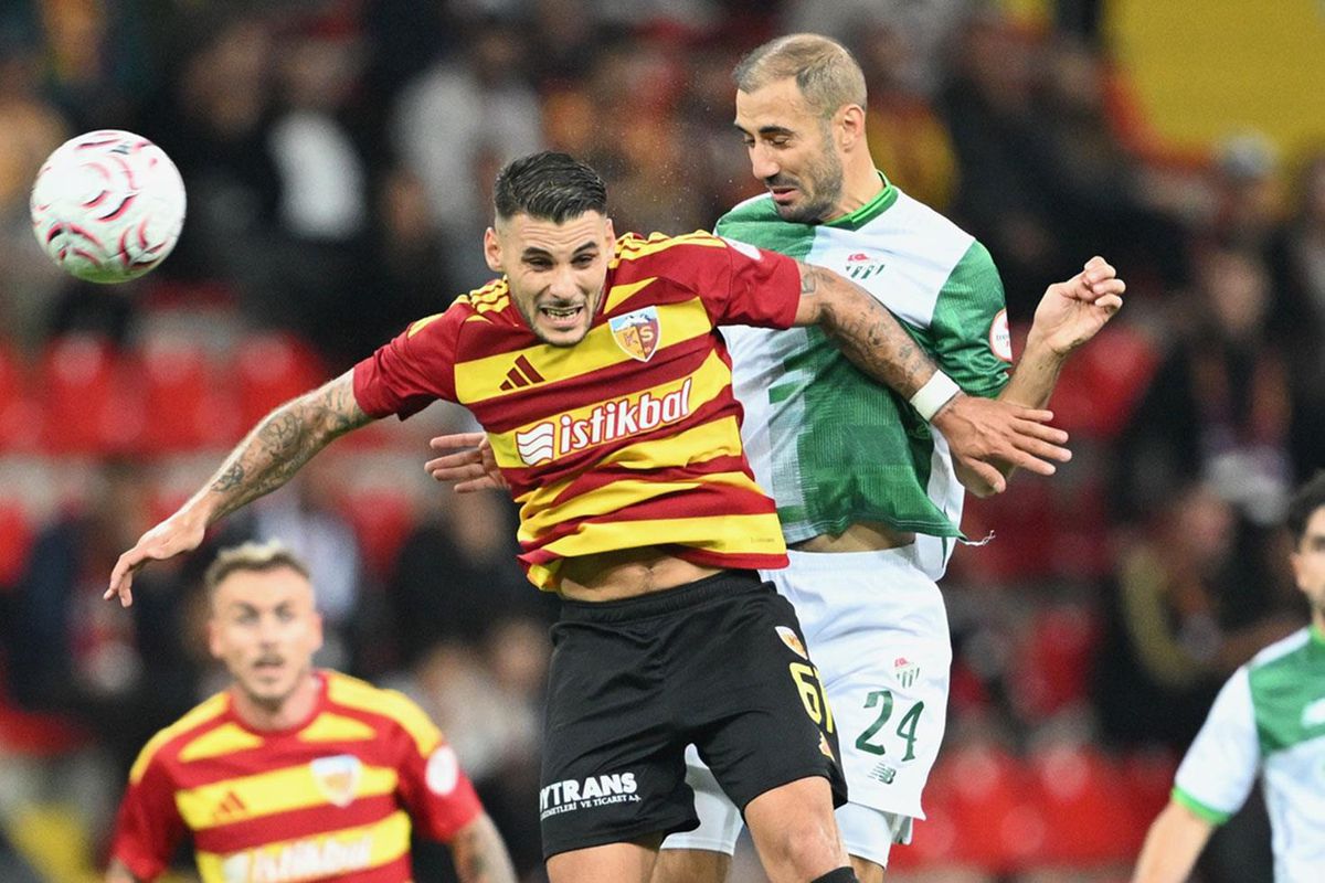 1. Lig'de haftanın maçında kazanan Bursaspor