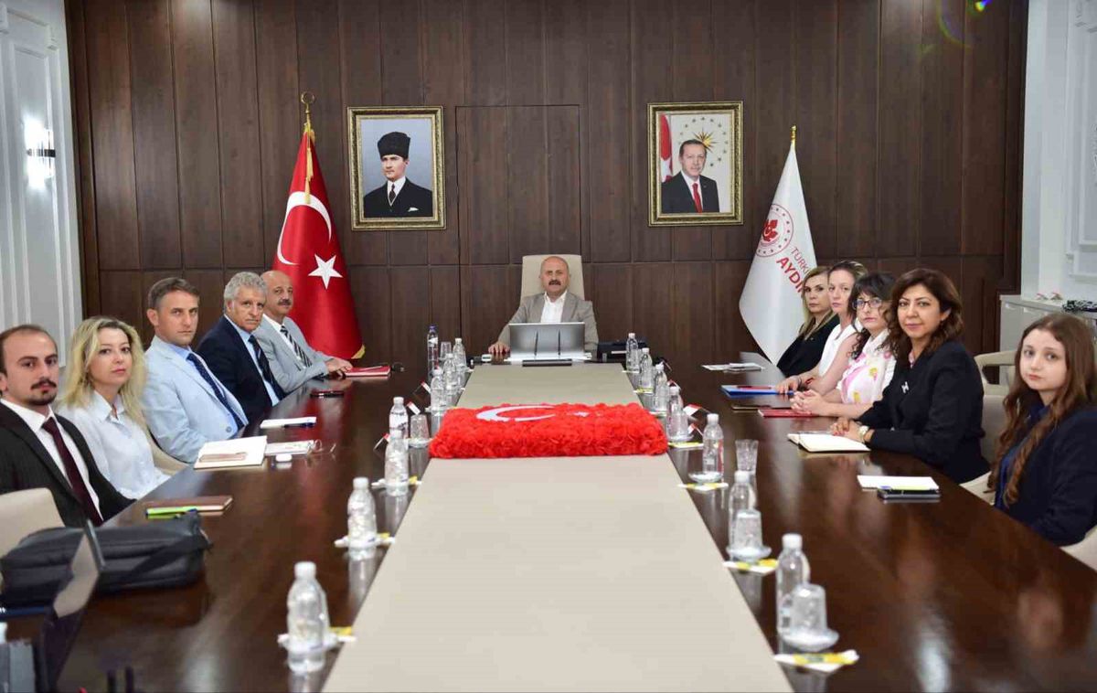 Aydın'da Kültür ve Turizm Çalışma Grubu Toplantısı Yapıldı
