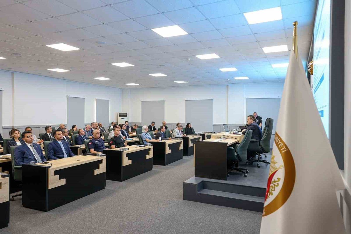 Bilecik'te Afet Risk Azaltma Planı Toplantısı Yapıldı