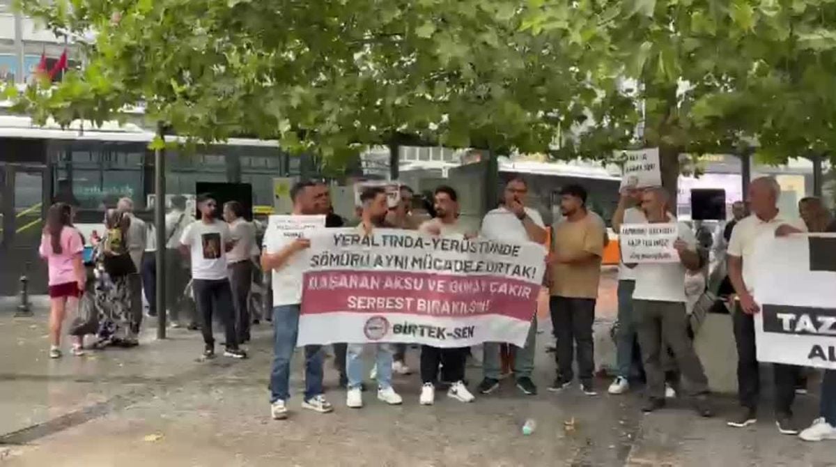 BİRTEK-SEN'den Alka Halı işçileri için basın açıklaması: 'Çare hep birlikte mücadele'