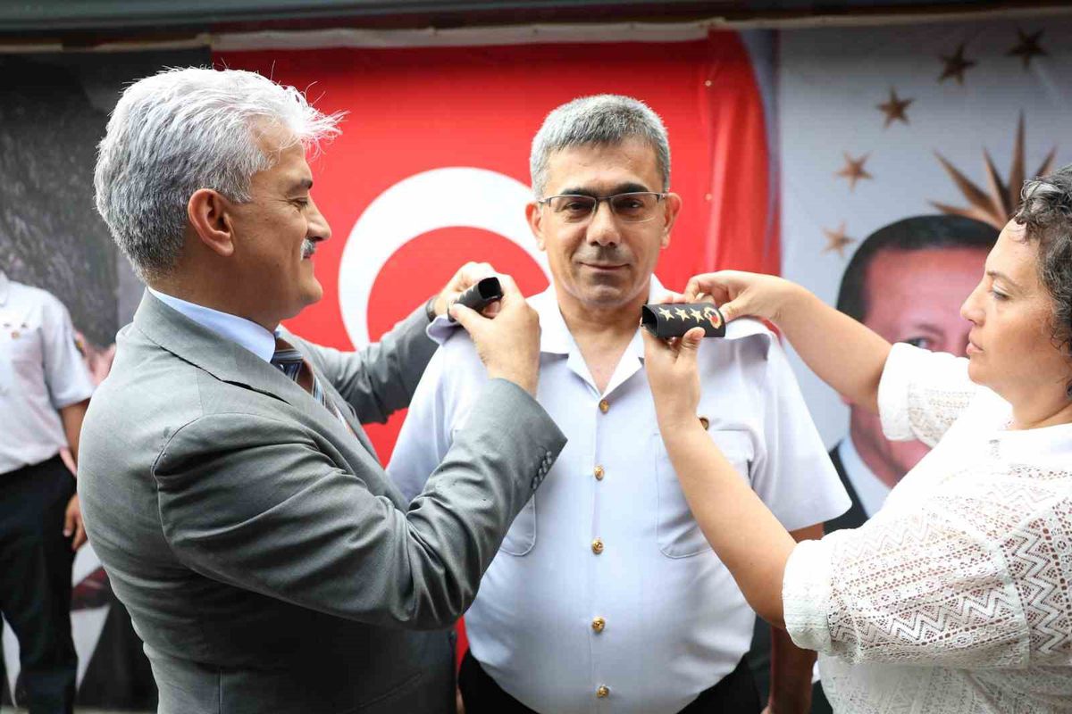 Düzce'de 58 Jandarma Personeli Rütbe Terfi Töreniyle Onurlandırıldı