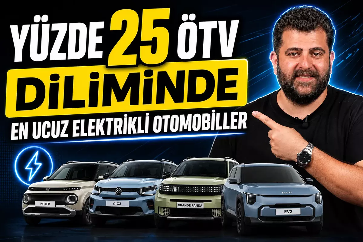 Elektrikli Araçlarda ÖTV Matrah Sınırı Fiyatları Belirliyor