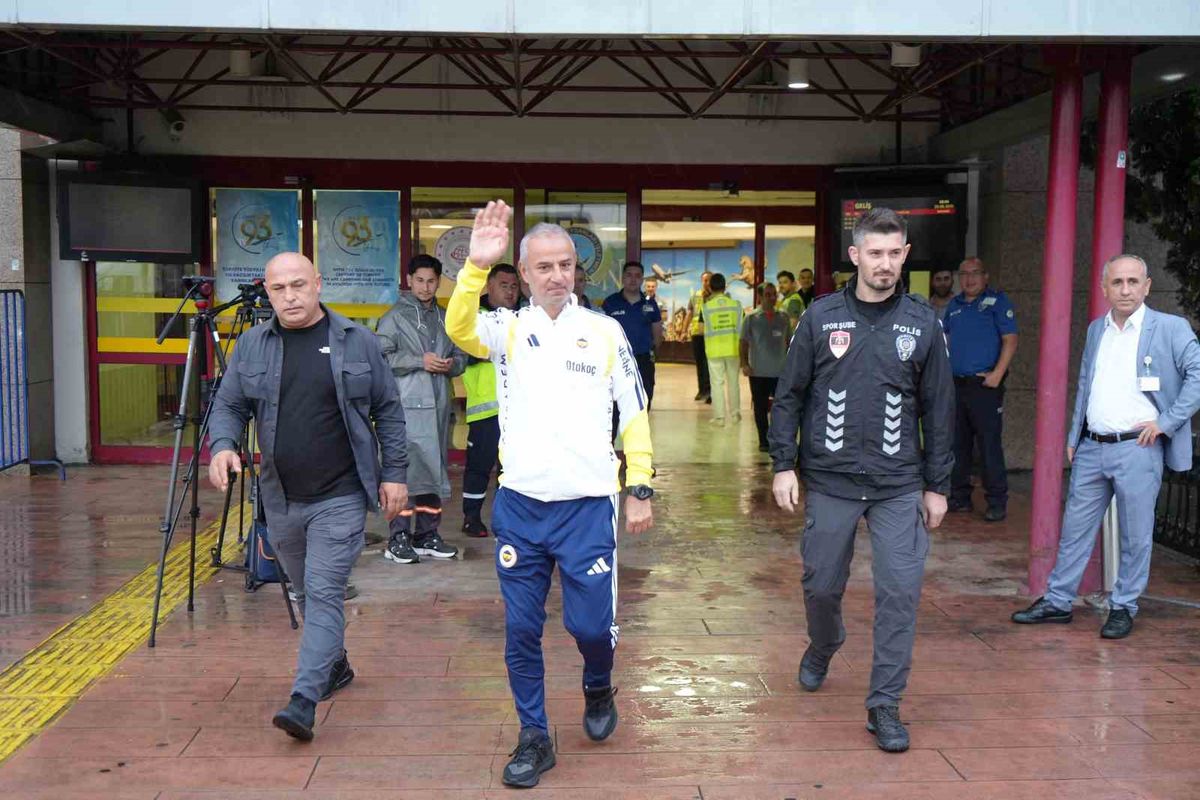 Fenerbahçe Samsunspor maçı için Samsun'da