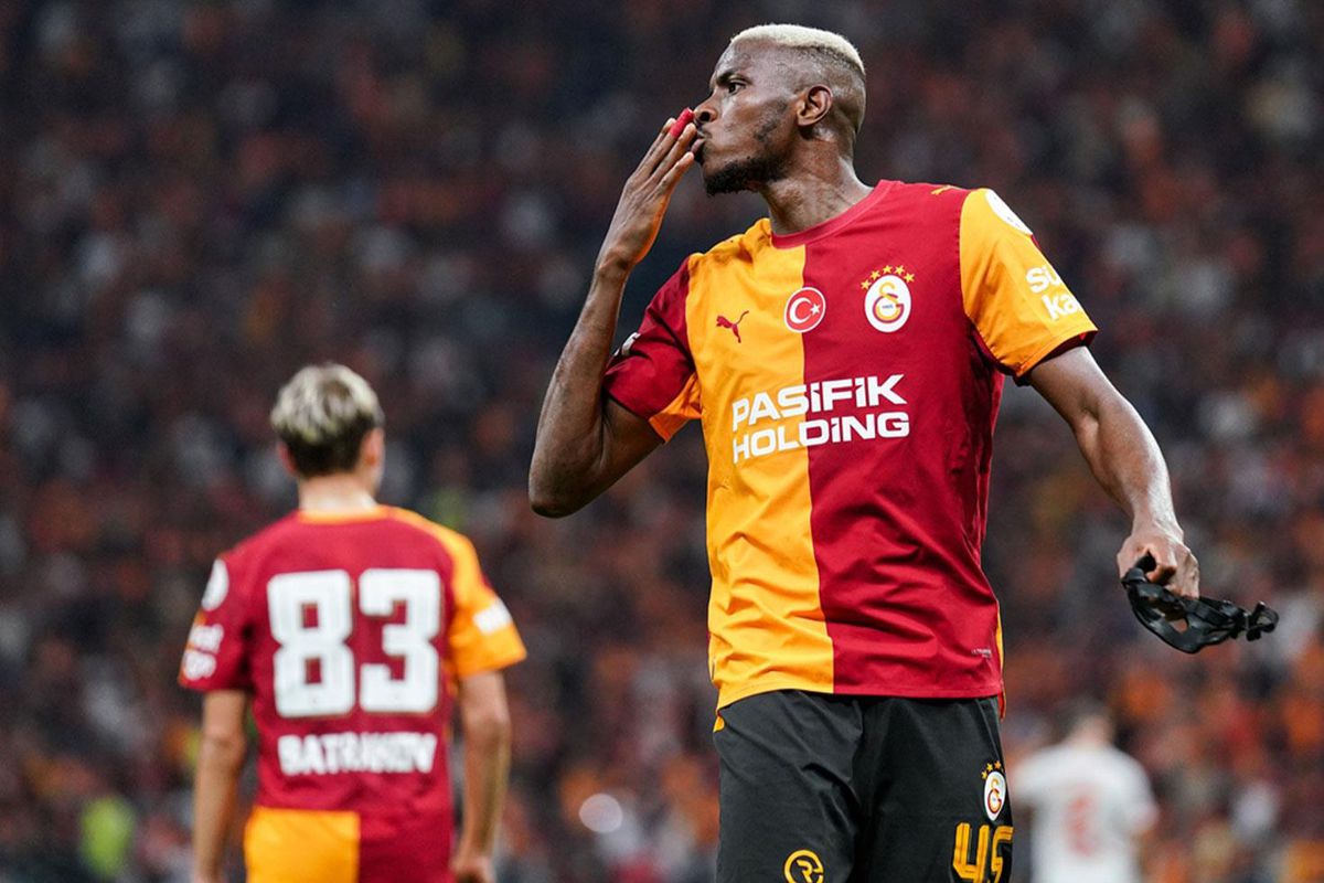 Galatasaray, Göztepe'yi 5 gollü maçta zor da olsa yendi