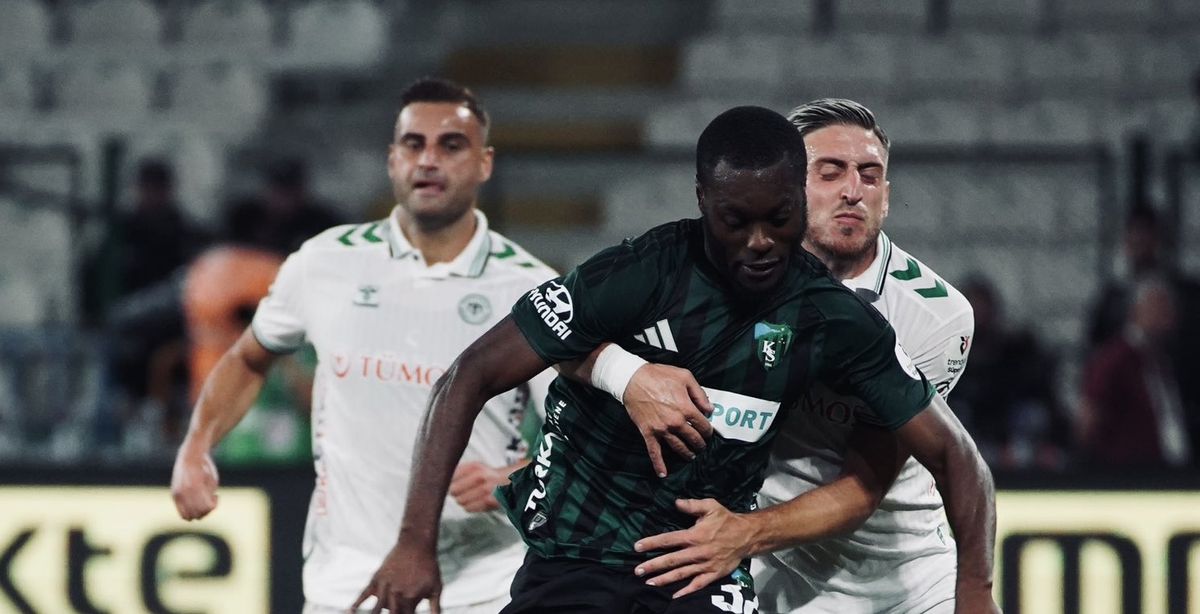 Kocaelispor, deplasmanda Konyaspor’u 2-1 mağlup etti
