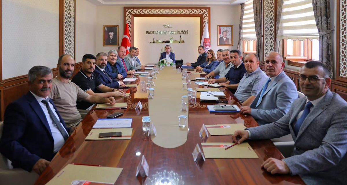 Bayburt'ta KÖYDES Yatırımları Değerlendirildi