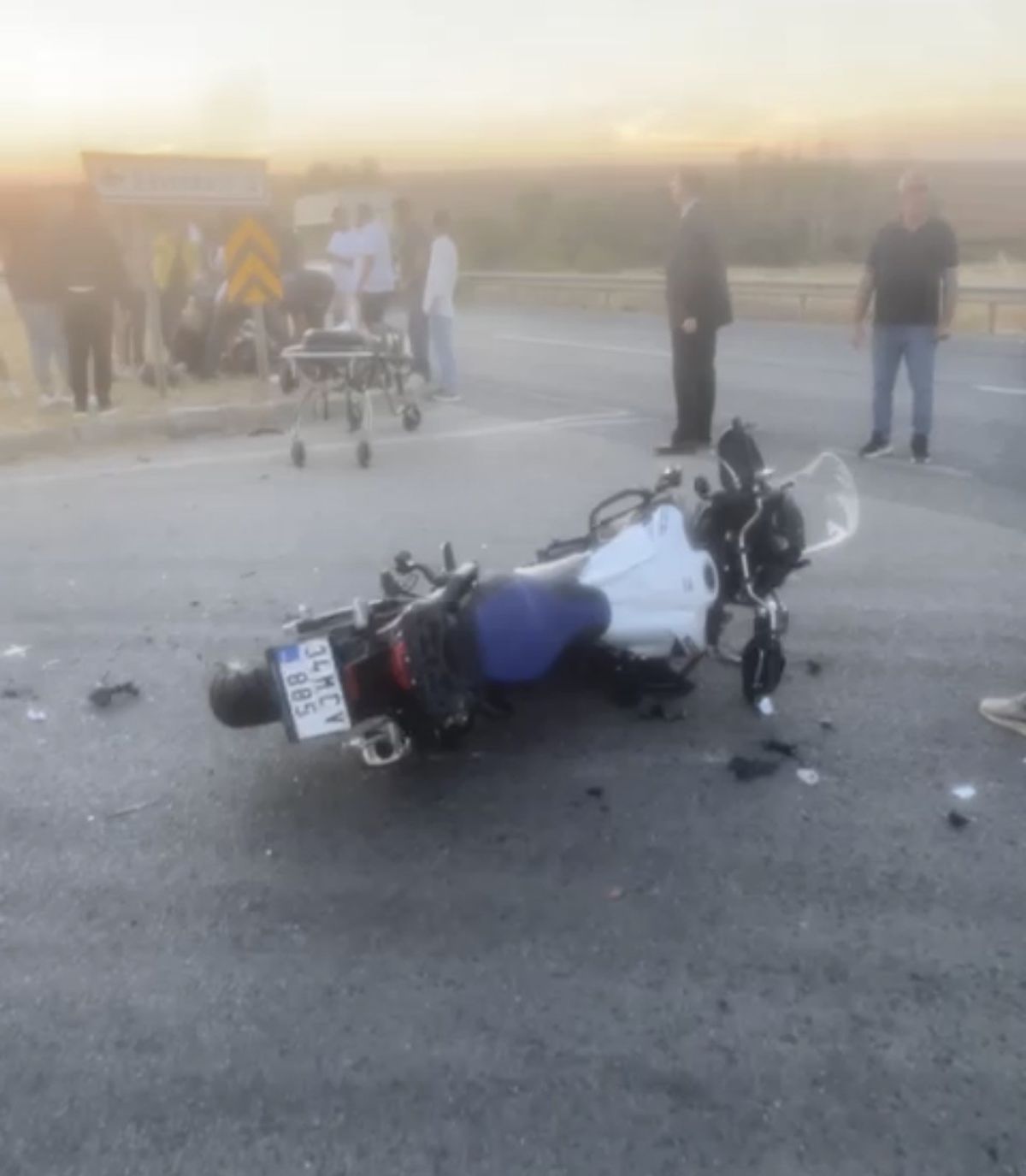 Lüleburgaz'da Motosiklet-Otomobil Çarpışması: Sürücü Ağır Yaralı