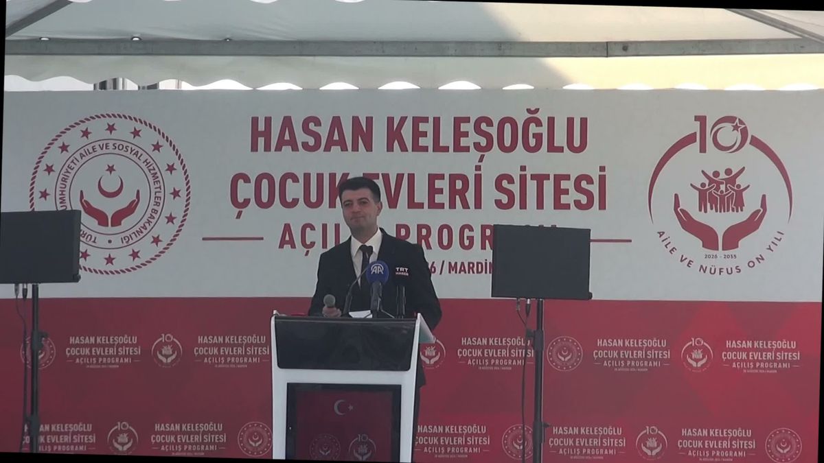 Mardin’de Çocuk Evleri Sitesi Açıldı