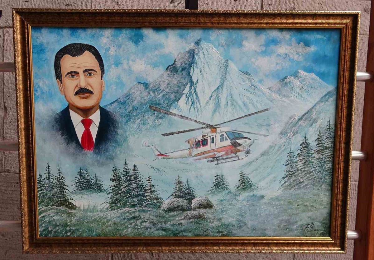 Muhsin Yazıcıoğlu Tablosu Erzurum'da Sergilendi