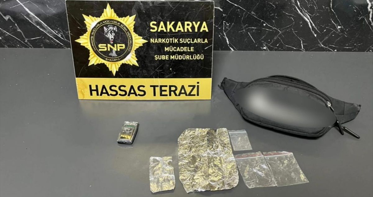 Sakarya'da uyuşturucu operasyonu: 2 tutuklama