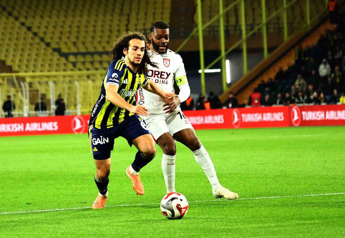 Fenerbahçe-Samsunspor 67. randevu: Farklı istatistikler ve hedef galibiyet