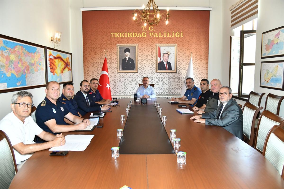 Tekirdağ'da Orman Yangınları Tedbirleri Toplantısı