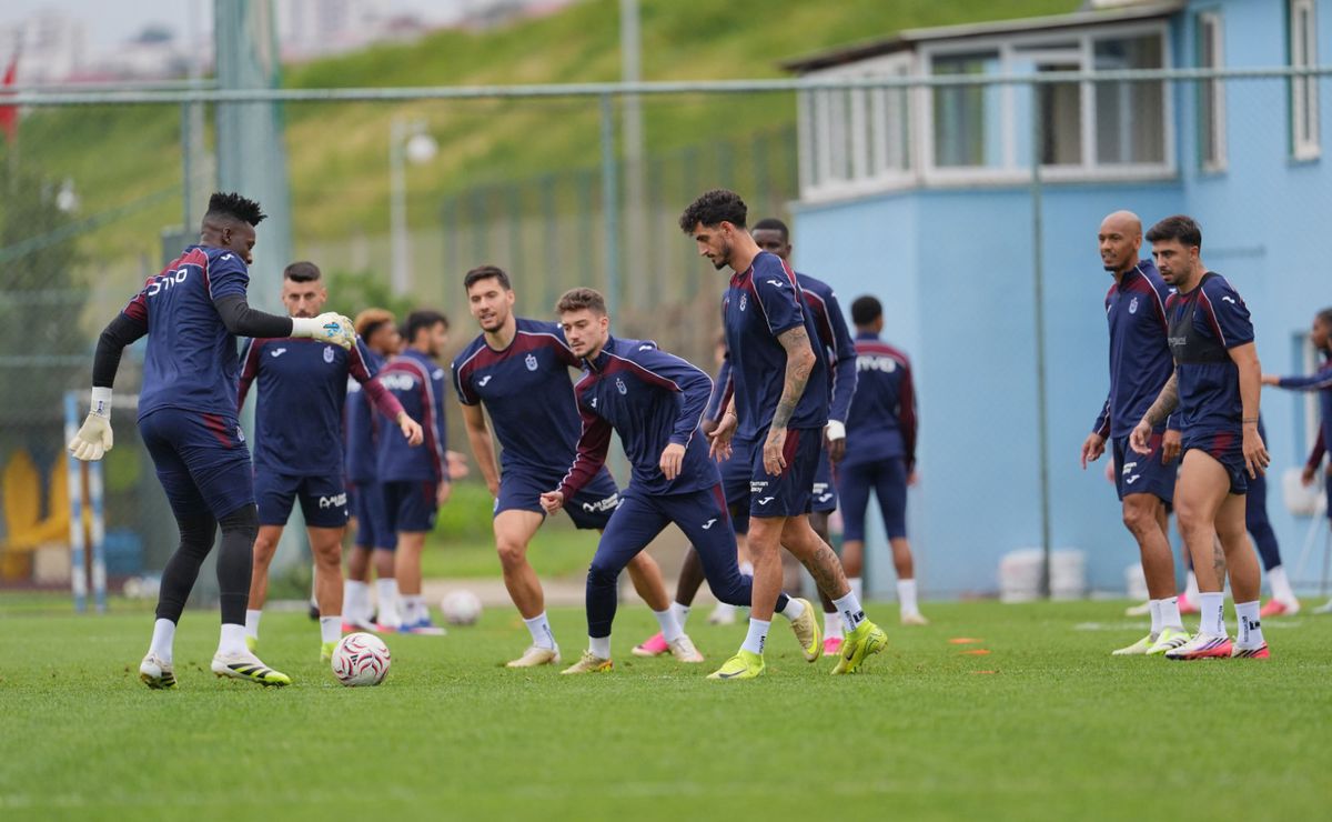 Trabzonspor, Amed Sportif Faaliyetler Maçı Hazırlıklarını Sürdürüyor