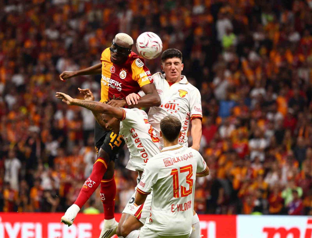Galatasaray-Göztepe: İlk 15 dakika golsüz