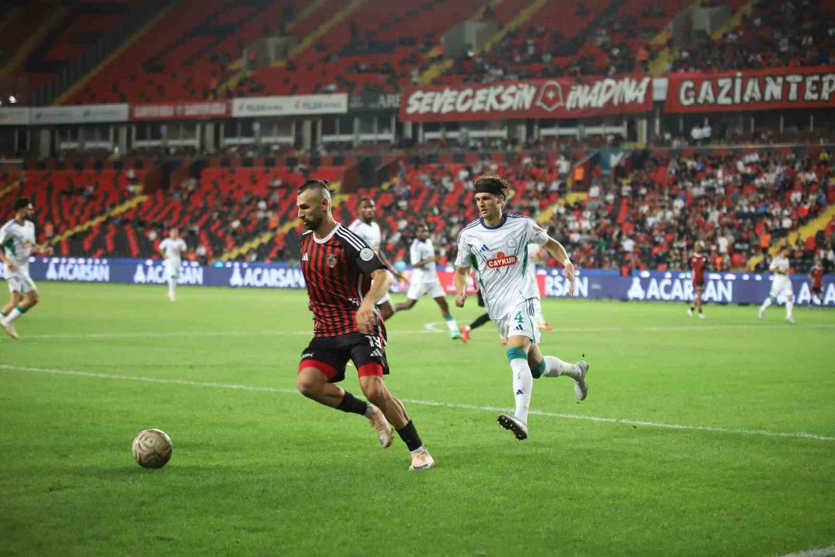 Gaziantep FK, Rizespor'a 2-1 Mağlup