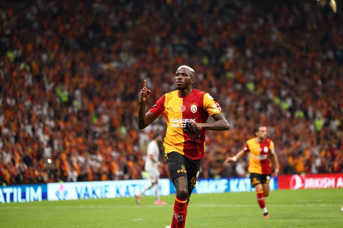 Osimhen Göztepe maçında gol sayısını 5'e yükseltti