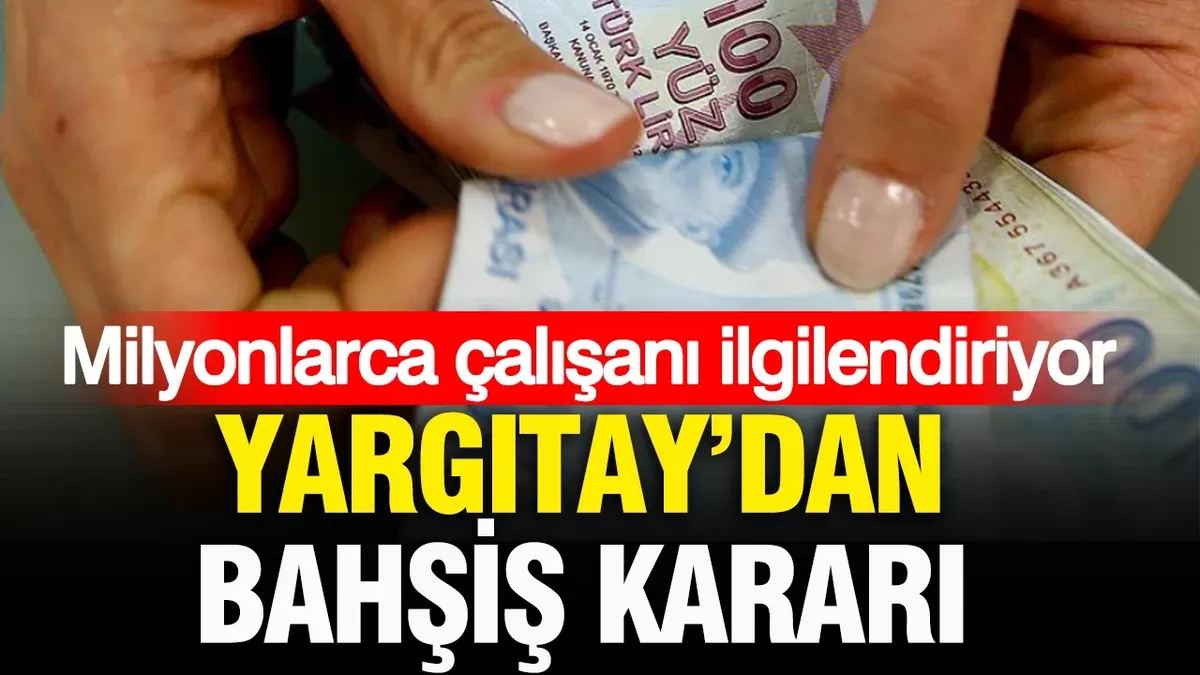 Yargıtay'dan Bahşiş Kesintisi Kararı: Check Ücreti İşçi Ödemesi Sayılmaz