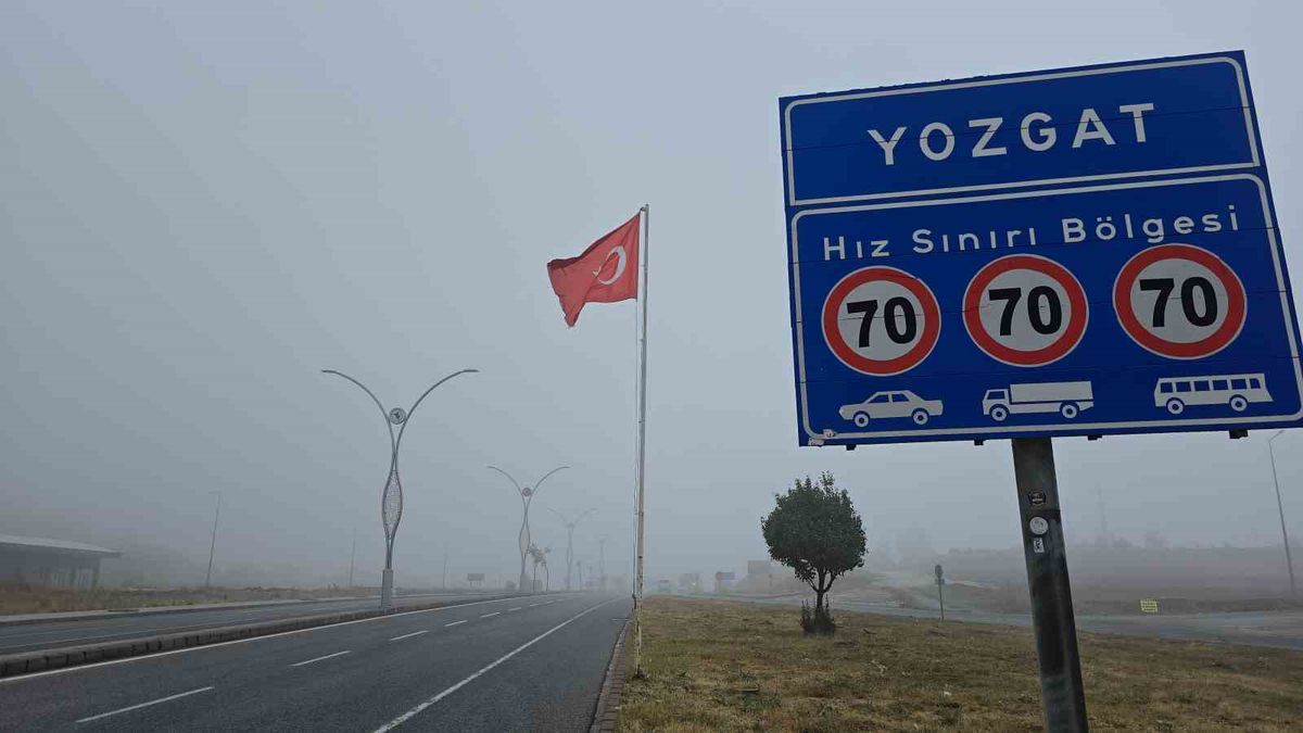 Yozgat'ta Ani Soğuk ve Sis Hayatı Olumsuz Etkiledi