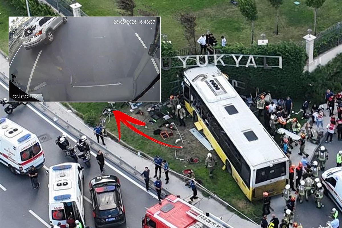 2 kişinin öldüğü İETT otobüsü kazası araç içi kamerasında