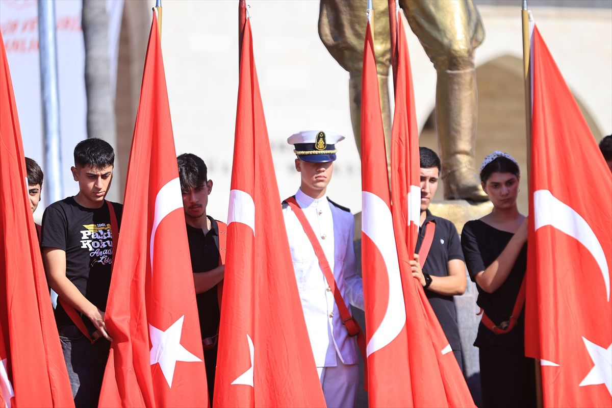 Adana, Mersin, Hatay ve Osmaniye'de Büyük Zafer'in 104. yıl dönümü kutlandı