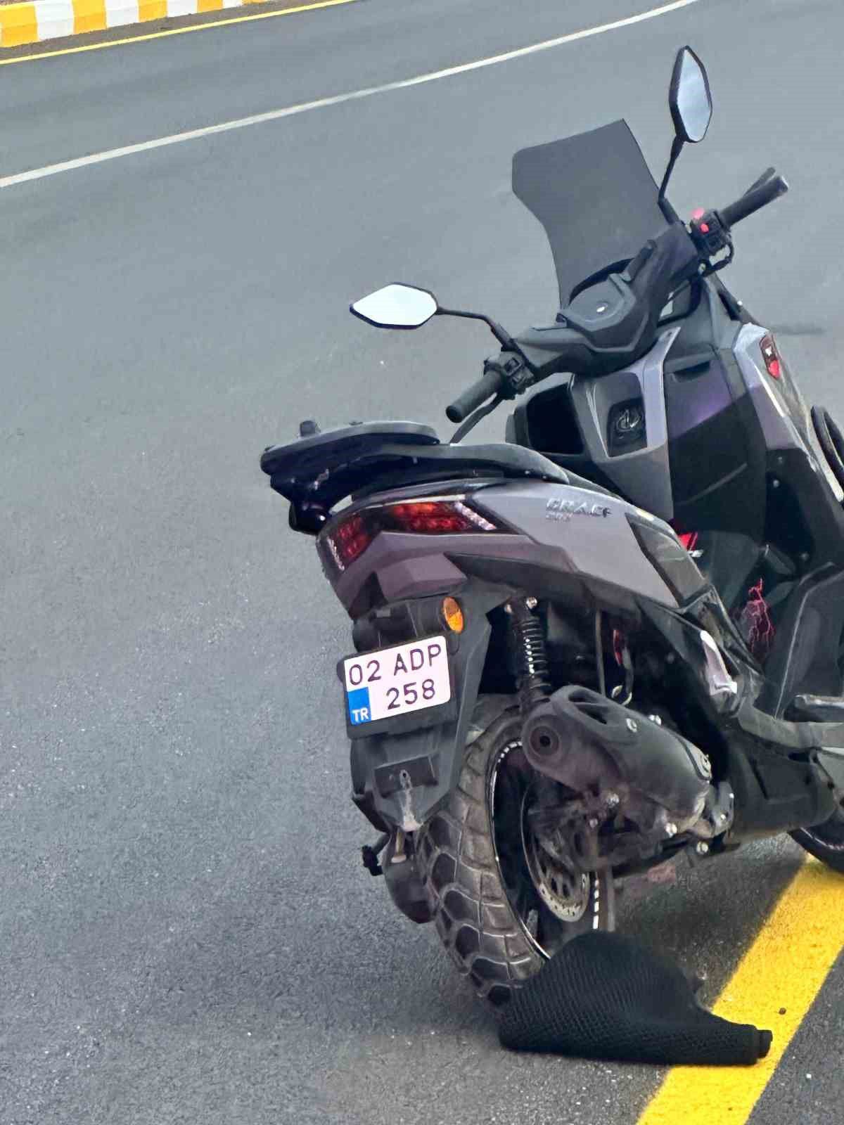 Adıyaman'da Motosiklet Kazası: Sürücü Yaralandı