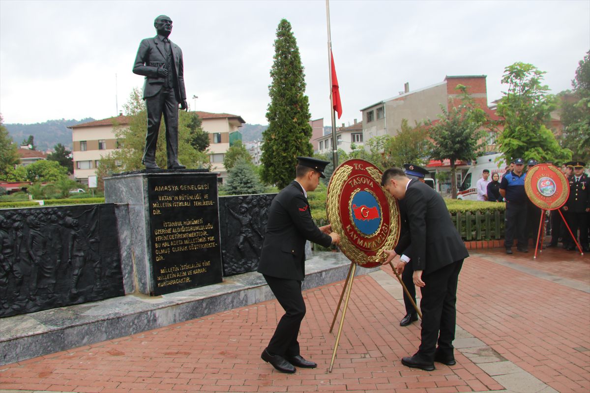 Amasya'da 30 Ağustos Zafer Bayramı Coşkuyla Kutlandı