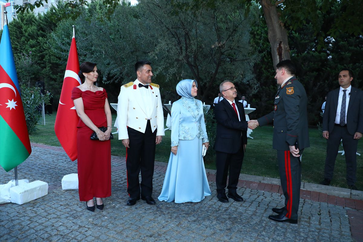 Bakü'de 30 Ağustos Zafer Bayramı Resepsiyonu