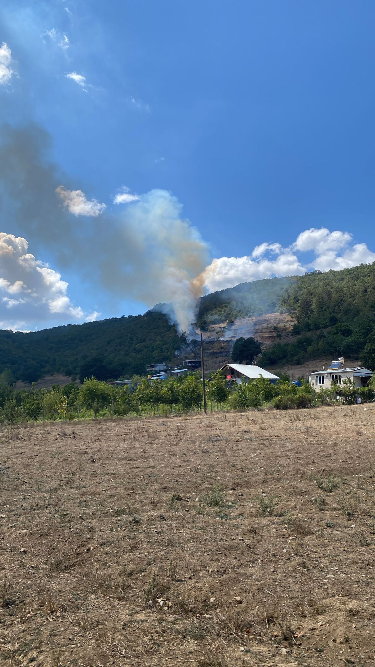Bursa’da İki Ayrı Yangın: Kestel ve Harmancık’ta Alevlere Müdahale Sürüyor