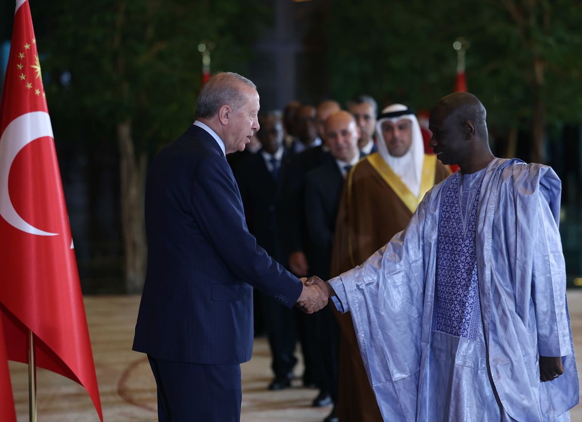 Erdoğan Zafer Bayramı tebriklerini kabul etti